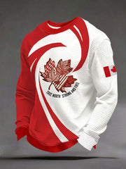 Men's Canada 2026 Printed Casual Sweatshirt