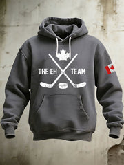 Men's Canada Hockey Casual Hoodie