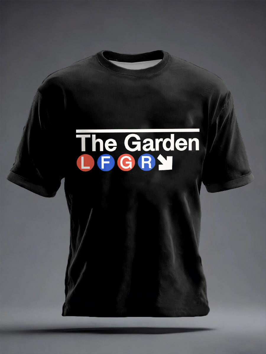 Men's New York Ice Hockey Print short sleeves t-shirt