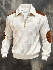 Men's Retro Zip-Up Sweatshirt