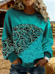 Women's Vintage Western Sweatshirt