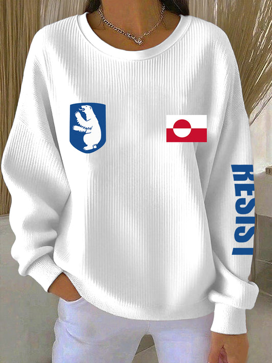 Women's Greenland Resist Print Sweatshirt