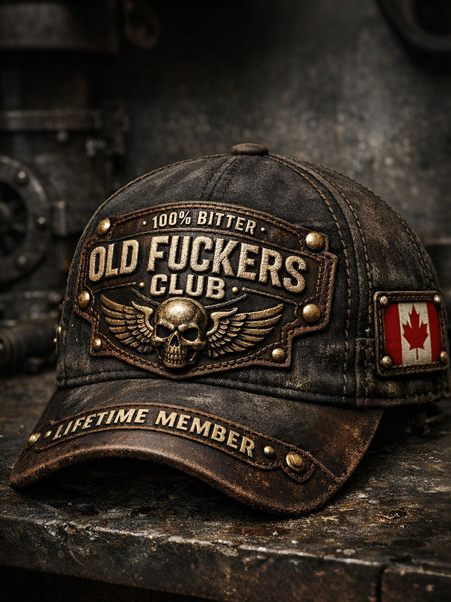 Old Fuckers Club Vintage Unisex Hats