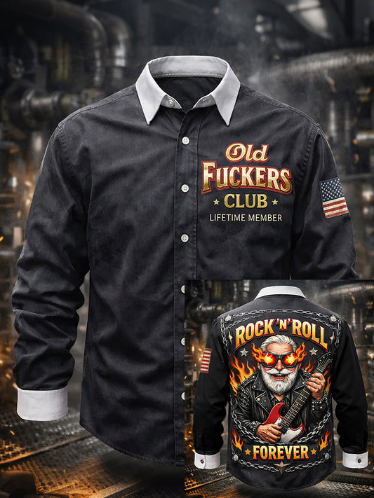 Men's Old Fuckers Club Shirts
