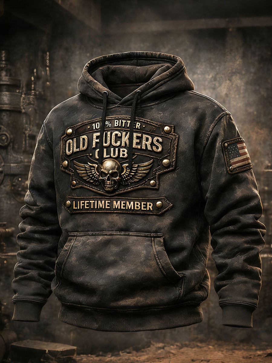 Men's Old Fuckers Club Hoodies