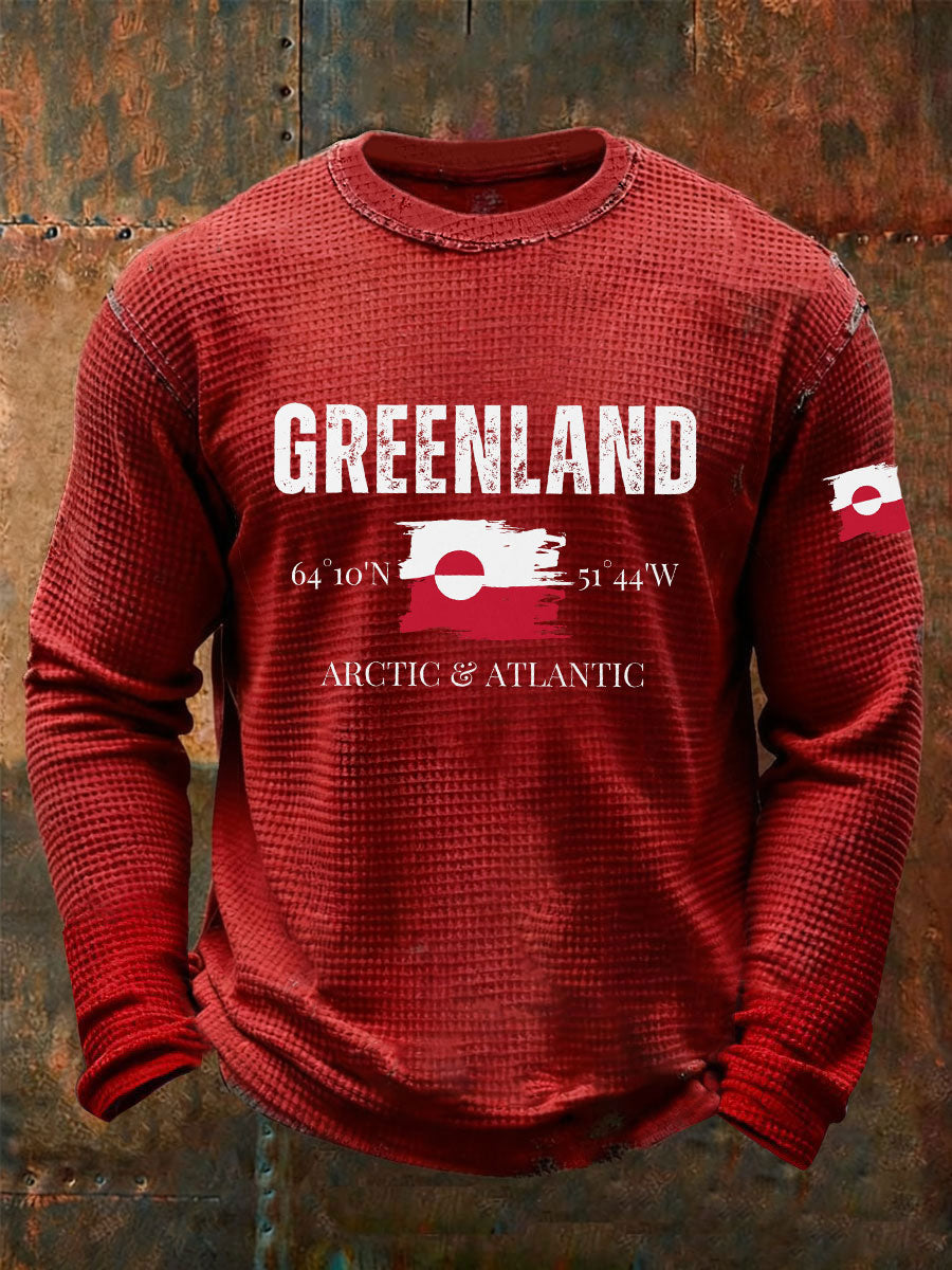 Women's Greenland Print Casual T-Shirt