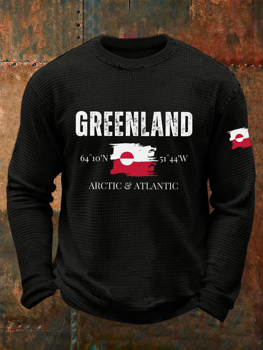 Women's Greenland Print Casual T-Shirt