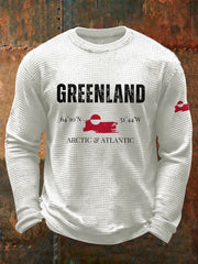 Women's Greenland Print Casual T-Shirt