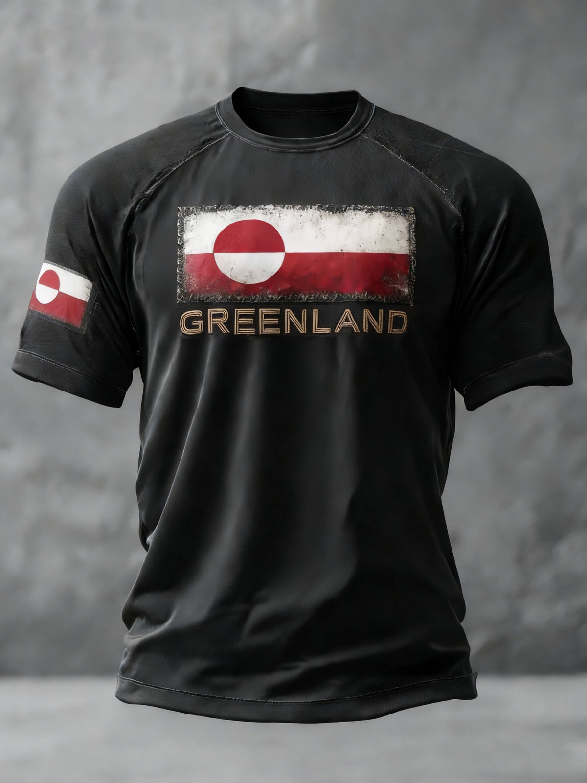 Men's Greenland Printed Casual T-Shirt