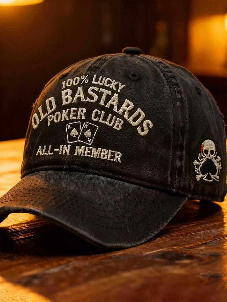 Old Fuckers Club Printed Casual Unisex Cap