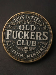 Old Fuckers Club Coin