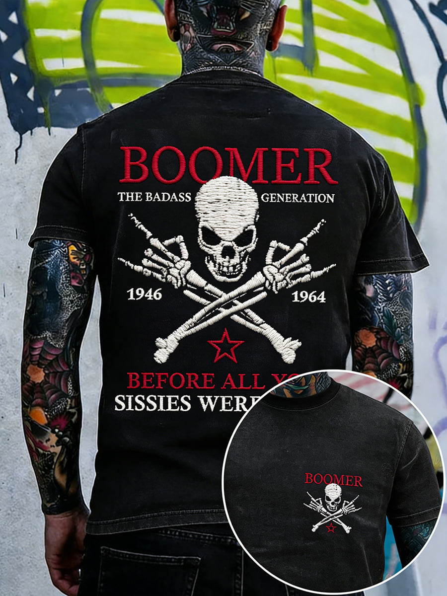 Men's Before All You Sissies Were Born Print T-Shirt