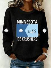 Women's Minnesota ICE Crushers Printed Sweatshirt