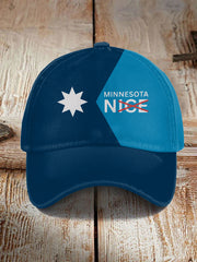 Unisex Minnesota No ICE Print Hat