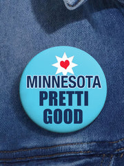 🔥Buy 4, get 1 free，Buy 7, get 2 free🔥Stand With Minnesota Be Pretti Good Pin Minneapolis Resist