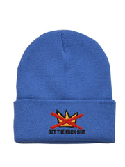 Get the fuck out Unisex knitted hats