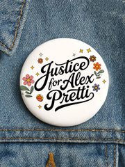 🔥Buy 4, get 1 free，Buy 7, get 2 free🔥Justice for Alex Pretti Pin Minneapolis Resist