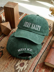 Stay Salty Melt ICE Printed Casual Unisex Cap