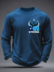 Men's Minnesota Strong Be Pretti Good Waffle Long Sleeve T-Shirt