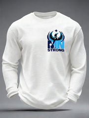 Men's Minnesota Strong Be Pretti Good Waffle Long Sleeve T-Shirt