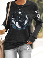 Women's Justice Not Silence Be Good Be Pretti Anti ICE Sweatshirt