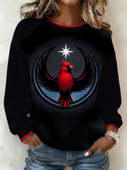 Women's Rebel Loon Art Resist Anti ICE Printed Sweatshirt