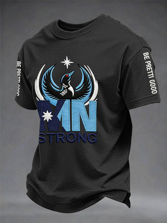 Men's Minnesota Strong Be Pretti Good  Short Sleeve T-shirt