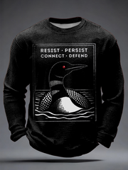 Men's Resist Loon Waffle Long Sleeve T-Shirt
