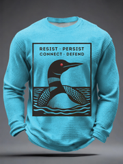 Men's Resist Loon Waffle Long Sleeve T-Shirt