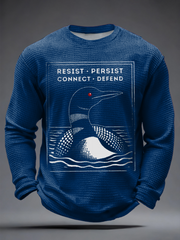 Men's Resist Loon Waffle Long Sleeve T-Shirt
