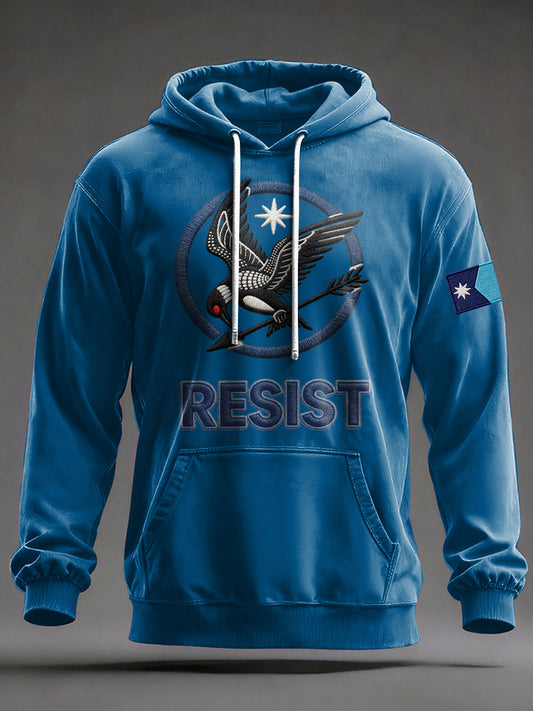 Men's Minnesota Resist Oversized Drop-Shoulder Hoodie with Pockets