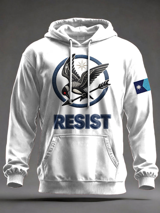 Men's Minnesota Resist Oversized Drop-Shoulder Hoodie with Pockets