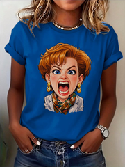 Women's Queen Of Comedy Short Sleeve T-Shirt