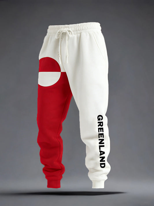 Men's Greenland Inspired Print Pants