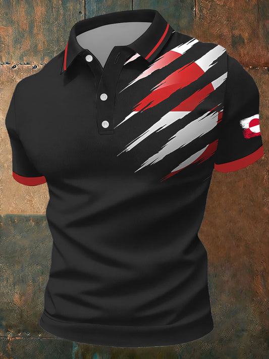 Men's Greenland Print Casual Shirt