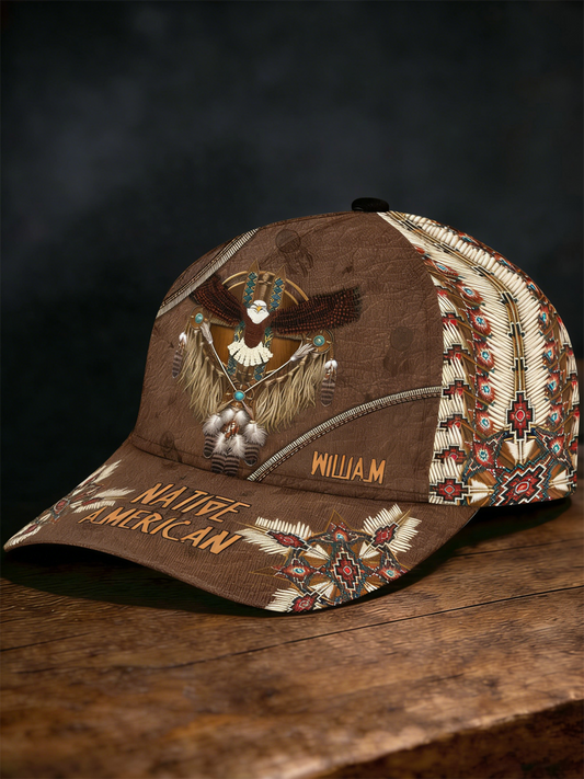 Unisex GON Pow-Wow Indian Art Printed Hat