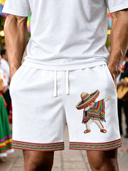 Men's Cinco de Mayo Printed Casual Shorts