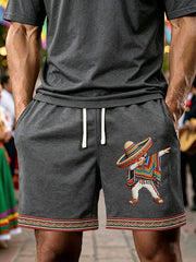 Men's Cinco de Mayo Printed Casual Shorts