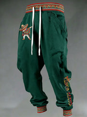 Men's Cinco de Mayo Print Casual Pants