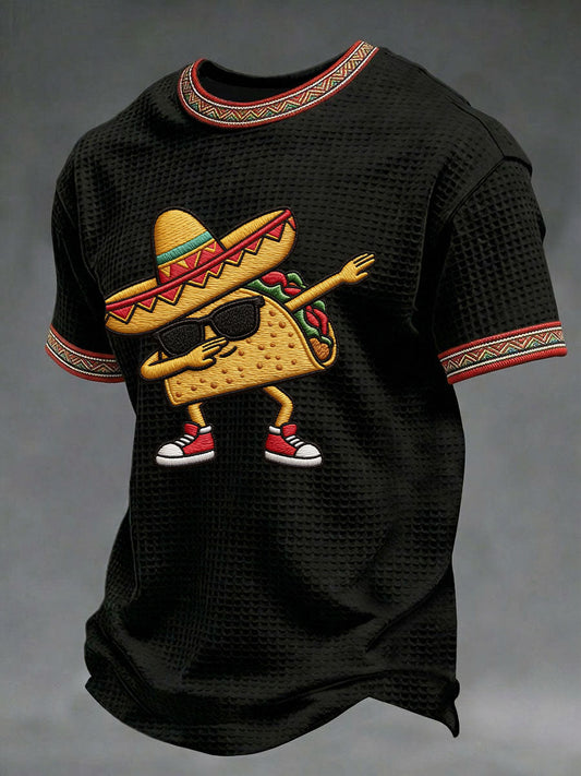 Men's Cinco de Mayo Printed Casual T-Shirt