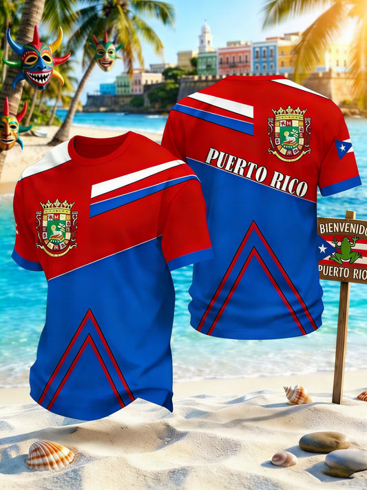 Men's Puerto Rico Printed T-shirt
