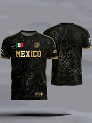 Men's Mexico Baseball Lover Print short sleeves t-shirt