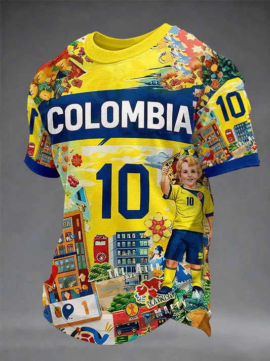 Men's Columbia Printed Casual T-Shirt
