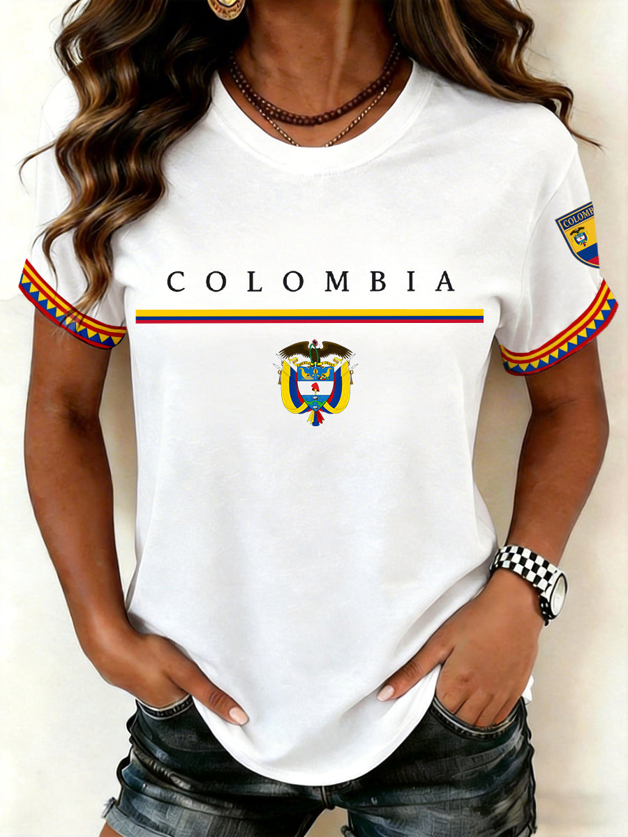 Women's Colombia Print T-Shirt