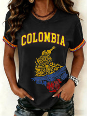 Women's Colombia Print T-Shirt
