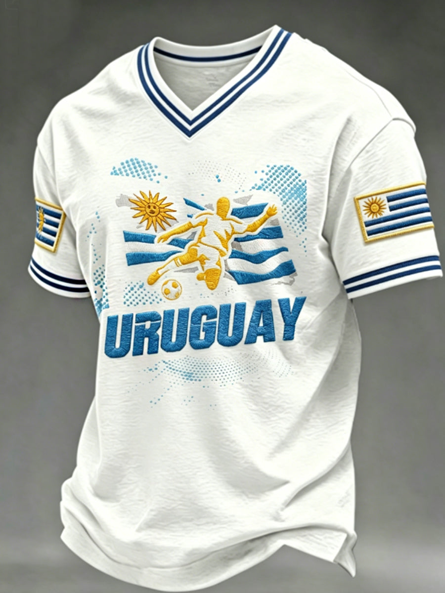 Men's V-neck T-shirt