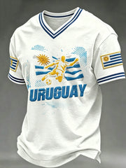 Men's V-neck T-shirt