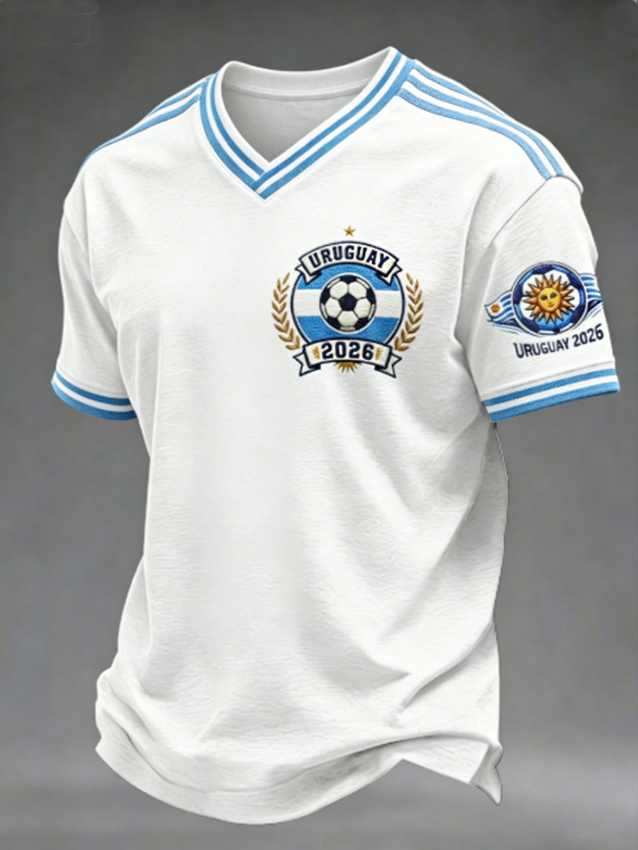 Men's V-neck T-shirt