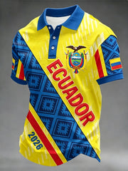 Men's ECUADOR 2026 Football polo shirt