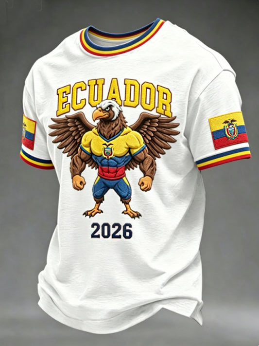 Men's ECUADOR 2026 Football Tee